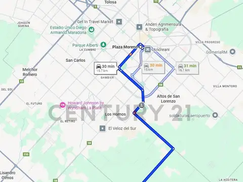 Terreno en Venta 12,50  mts Frente