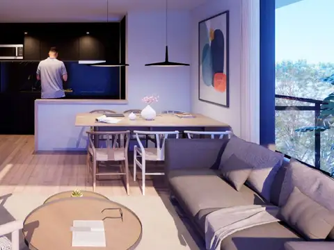 Departamento en Venta de 1 dormitorio