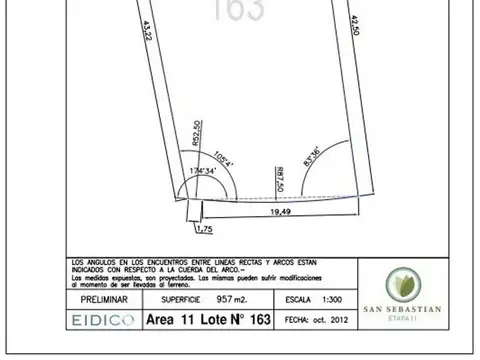 Terreno en Venta en San Sebastian, USD 95.000