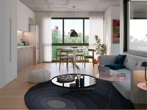Departamento 3 ambientes con 2 baños