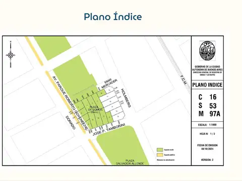 TERRENO VILLA URQUIZA 1218 M2 VENDIBLES TOMAMOS METROS