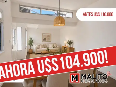 INCREÍBLE PH 3 AMBIENTES CON PATIO Y TERRAZA