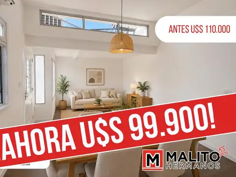 INCREÍBLE PH 3 AMBIENTES CON PATIO Y TERRAZA