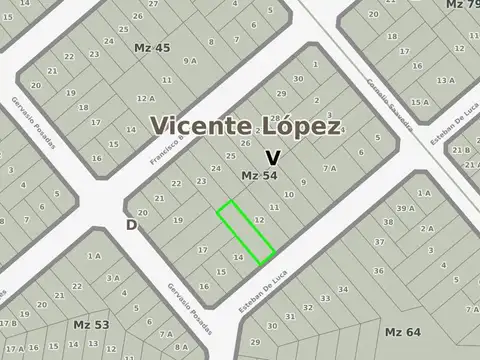 Terreno en Venta de 259,0 m2