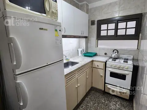 Departamento 2 ambientes con 1 baño