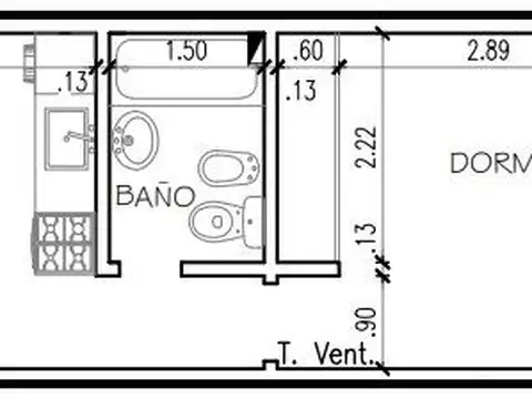 Departamento en Venta al Norte