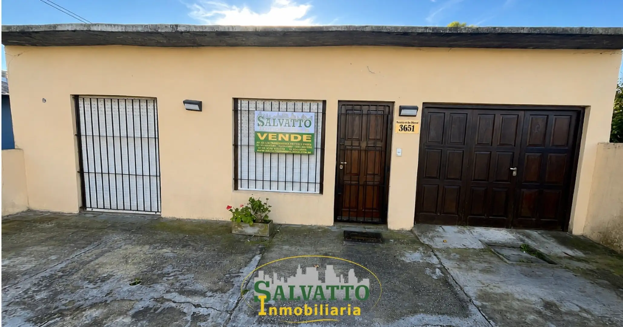 Chalet apto crédito con gran lote de 460 m²