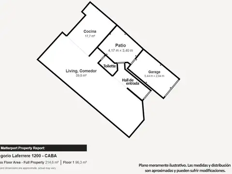 Casa en Venta con 1 cochera