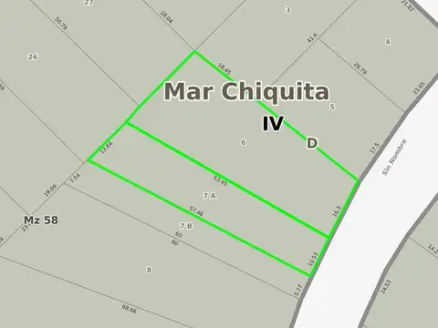 Terreno en venta - 1.596Mts2 - Mar de Cobo