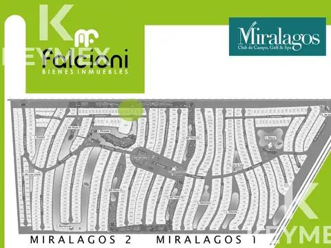 VENTA TERRENO / LOTE EN MIRALAGOS