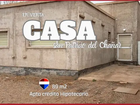 VENTA CASA 2 DORM. APTA CREDITO HIPOTECARIO