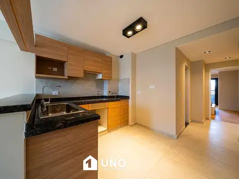 Departamento 2 ambientes con 1 baño