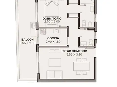Departamento - Villa Santa Rita