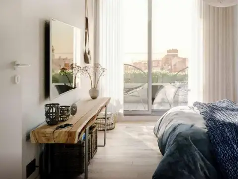 Departamento 2 ambientes con 1 baño