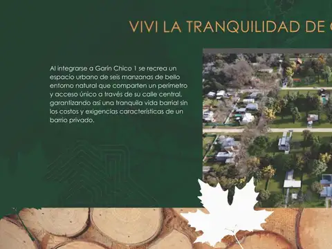 Garin Chico - Con Financiación