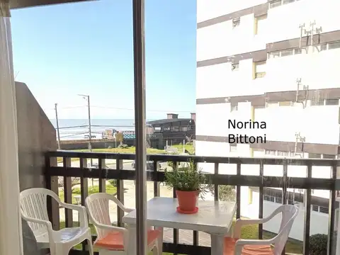 Impecable 3 ambientes con vista al mar