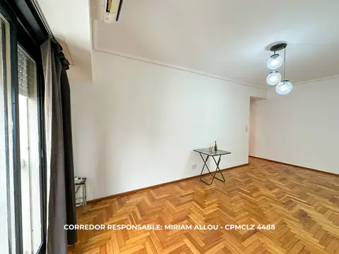 Departamento 2 ambientes con 1 baño