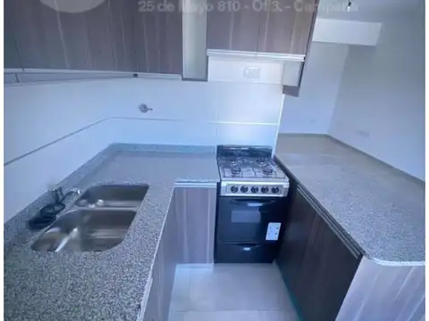 Departamento 2 ambientes con 1 baño