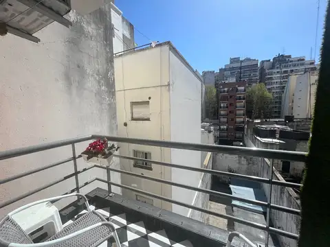 Alquiler Monoambiente Palermo Amoblado Luminoso