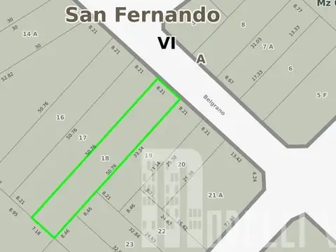 Terreno en venta 