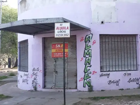 Alquiler local en esquina wilde
