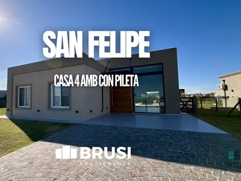 CASA EN VENTA EN UNA PLANTA SAN FELIPE, CANNING - FINANCIACION