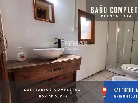 Casa 5 ambientes con 1 baño