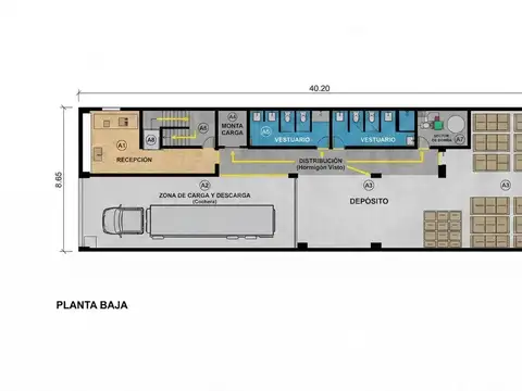 Depósito en venta - 10 Ambientes - 1.200mts2 - Flores