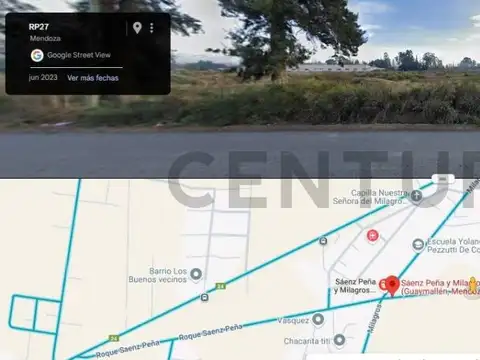 Terreno en Venta 34  mts Frente