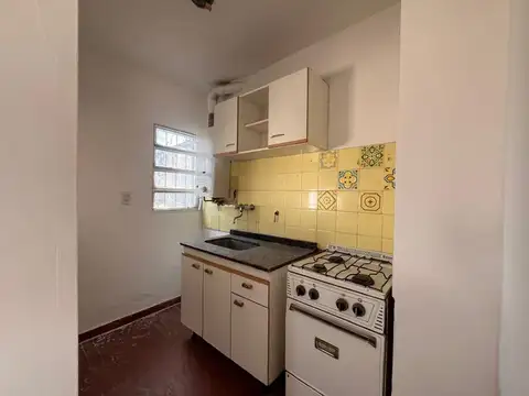 Departamento 2 ambientes con 1 baño