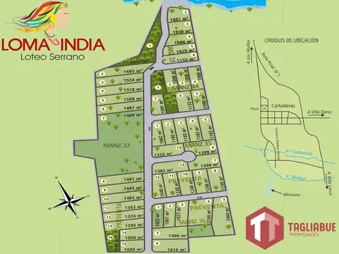 Loma India - Lote 4  - Mza 33