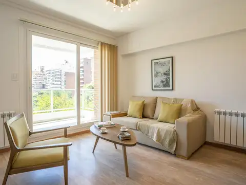 Departamento dos dormitorios con balcon barrio Abasto Rosario