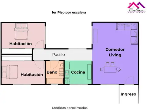 Departamento en Venta de 3 ambientes