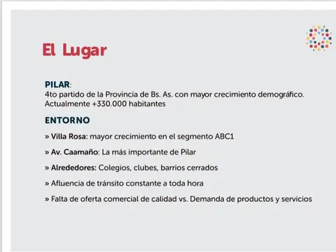 Local en alquiler en Pilar