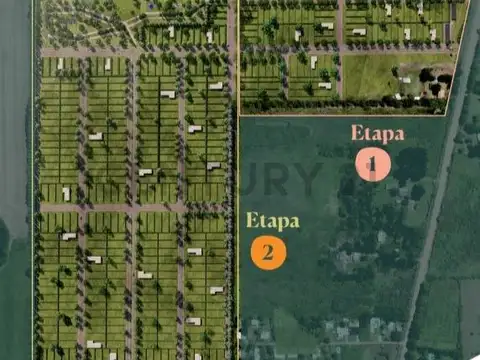 Terreno en Venta 10  mts Frente