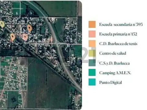 Terreno en Venta 30  mts Fondo