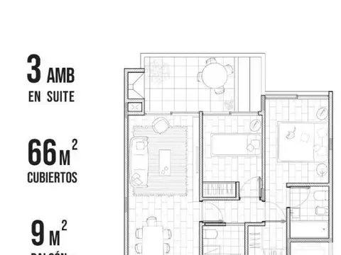 Departamento en Alquiler 5 años