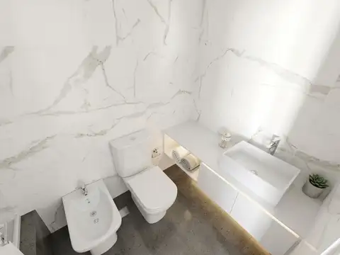 Departamento 2 ambientes con 1 baño