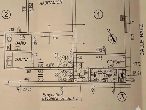 Depto Tipo Casa en Venta de 1 dormitorio