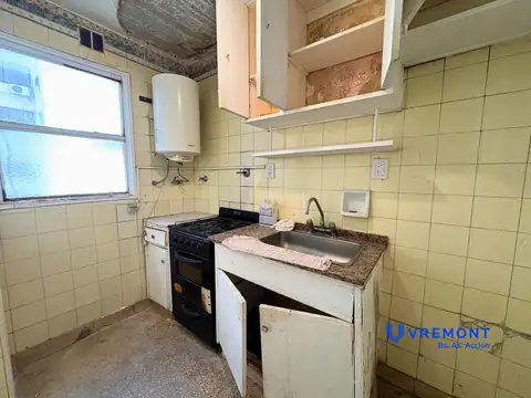 Departamento 2 ambientes con 1 baño