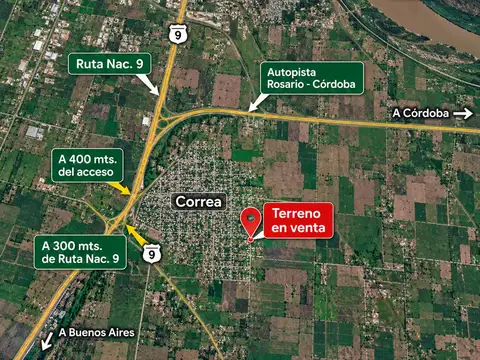 Terreno en Venta 39  mts Fondo