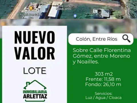 Terreno - Venta - Argentina, Colón
