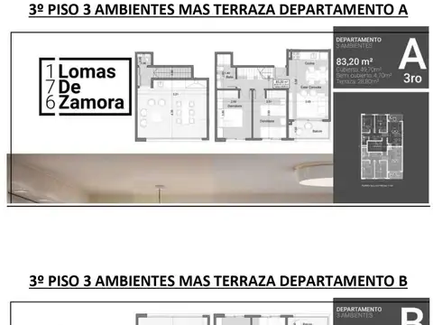 Venta Departamento en Wilde 3 ambientes mas terraza privada con financiación