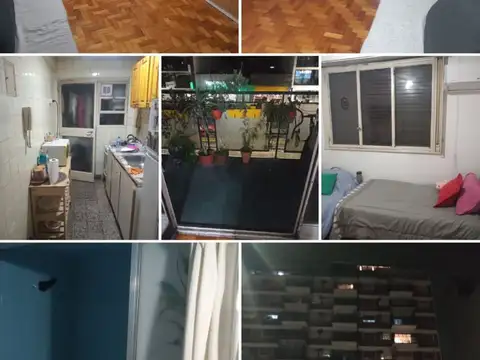 Departamento 2 ambientes con 1 baño