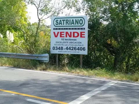 ISLA EN VENTA SOBRE RUTA 25