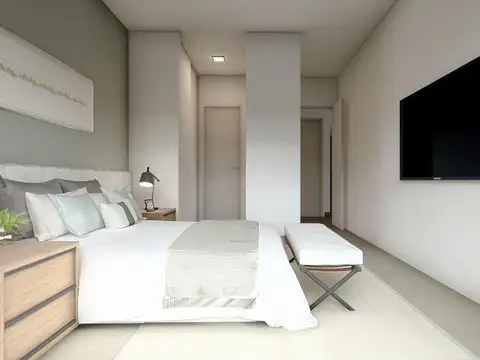 Departamento 2 ambientes con 1 baño