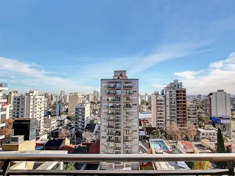 Departamento Monoambiente Vista abierta Luminoso Impecable De categoria balcones en Lanus Este