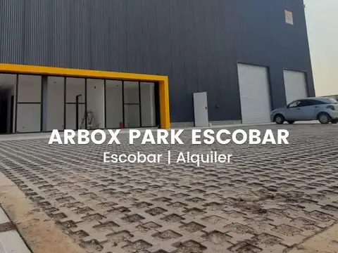 Depósito en alquiler de 1730 m2 en Escobar a estrenar