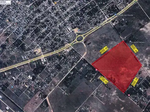 Campo de 33.5 has en San Vicente,a 300 m de Ruta 6. IDEAL desarrollo inmobiliario c/prefactibilidad.