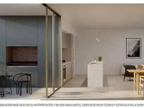 Departamento en Venta de 1 dormitorio